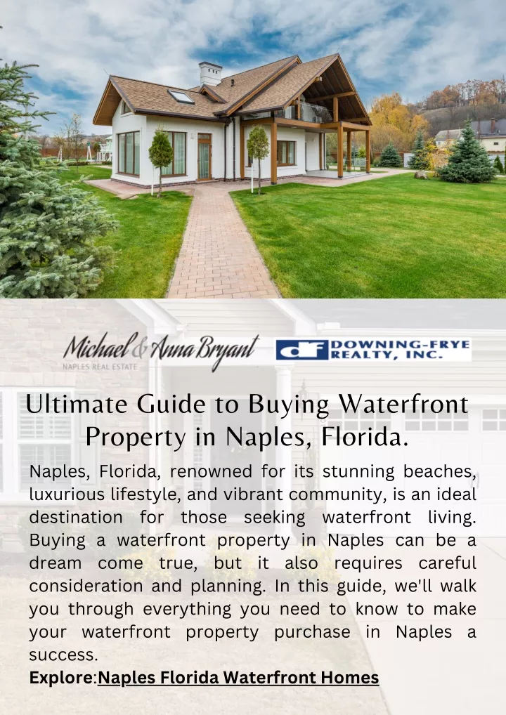 ultimate guide to buying waterfront property