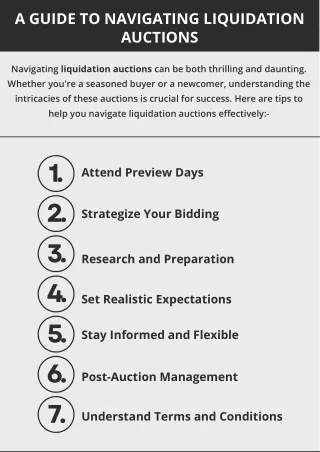 A Guide To Navigating Liquidation Auctions