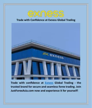 trade with confidence at exness global trading