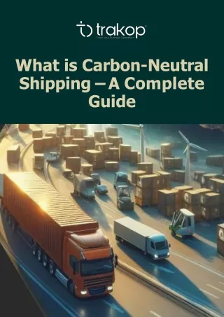 The Ultimate Guide to Carbon-Neutral Shipping Strategies