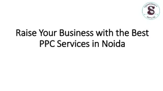 Raise Your Business with the Best PPC Services in Noida