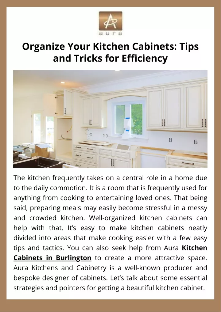 organize your kitchen cabinets tips and tricks