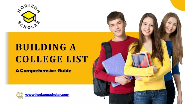 building a college list