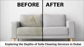 Exploring the Depths of Sofa Cleaning Services in Dubai