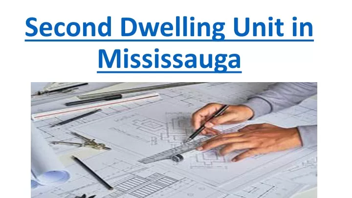 second dwelling unit in mississauga