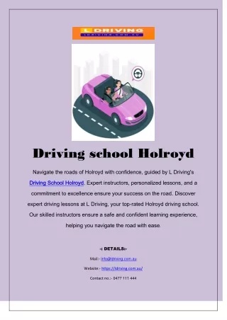Silverwater Driving School | L Driving