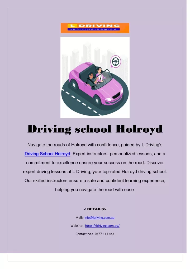 driving school holroyd