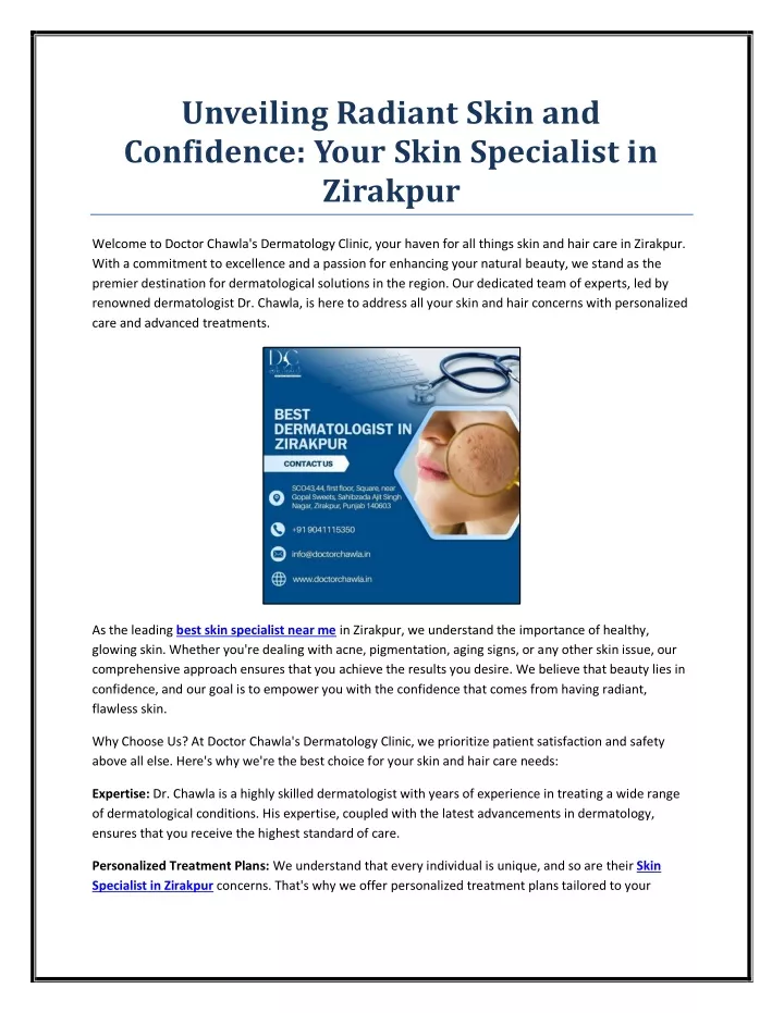 unveiling radiant skin and confidence your skin