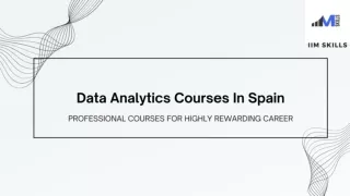 data analytics courses in Spain