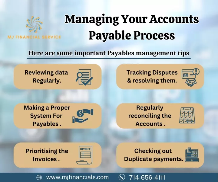 managing your accounts payable process payable