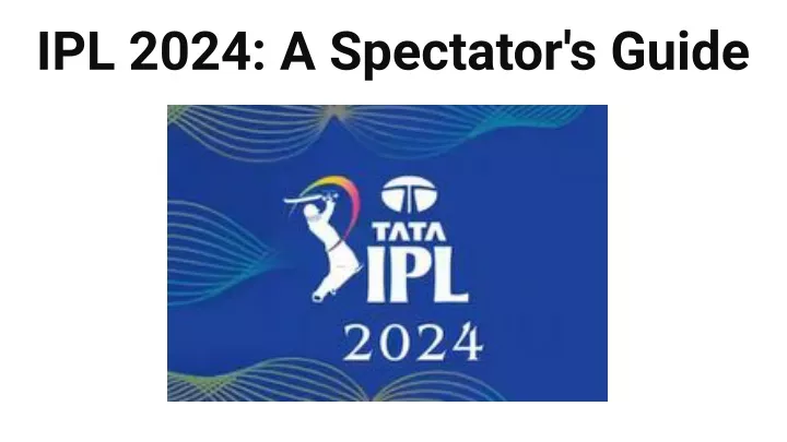 ipl 2024 a spectator s guide