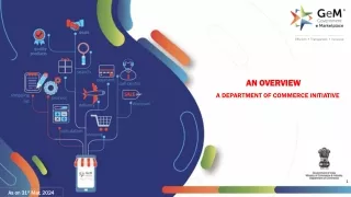 Government e Marketplace GeM PPT