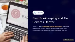 Best Bookkeeping and Tax Services Denver