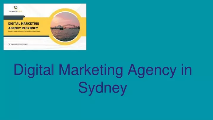 digital marketing agency in sydney