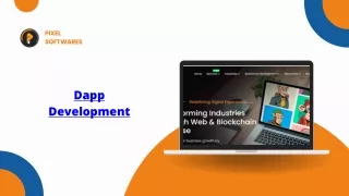 Dapp Development Services by Pixel Softwares