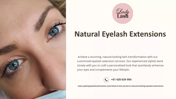 natural eyelash extensions