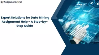 _Expert Solutions for Data Mining Assignment Help - A Step-by-Step Guide