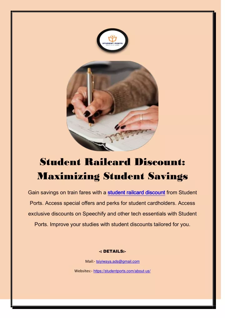 student railcard discount maximizing student
