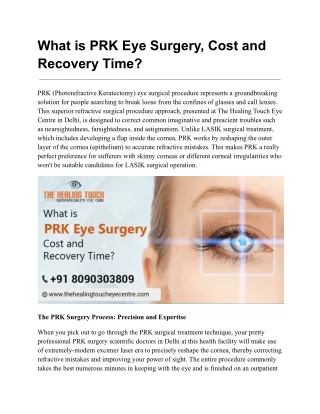 prk eye surgery in delhi