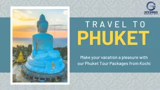 Explore Phuket's Beaches & Culture: Find Your Perfect Kochi Tour Package