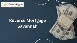 Reverse Mortgage Savannah