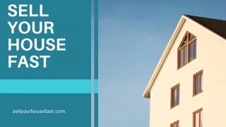 sell your house fast presesntation ohio