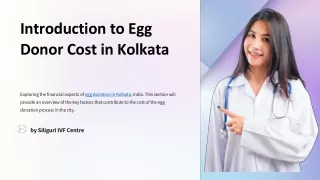 Affordable Egg Donor Cost in Kolkata: Siliguri IVF Centre Breakdown