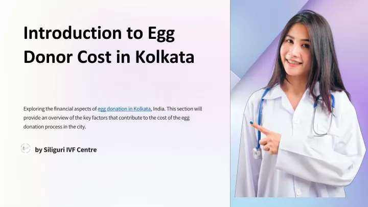 introduction to egg donor cost in kolkata