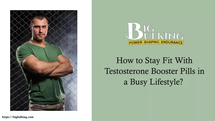 how to stay fit with testosterone booster pills