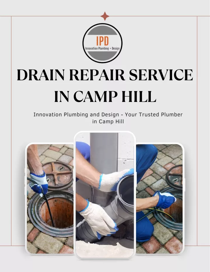 drain repair service in camp hill