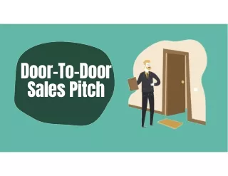 Door -To- Door Sales