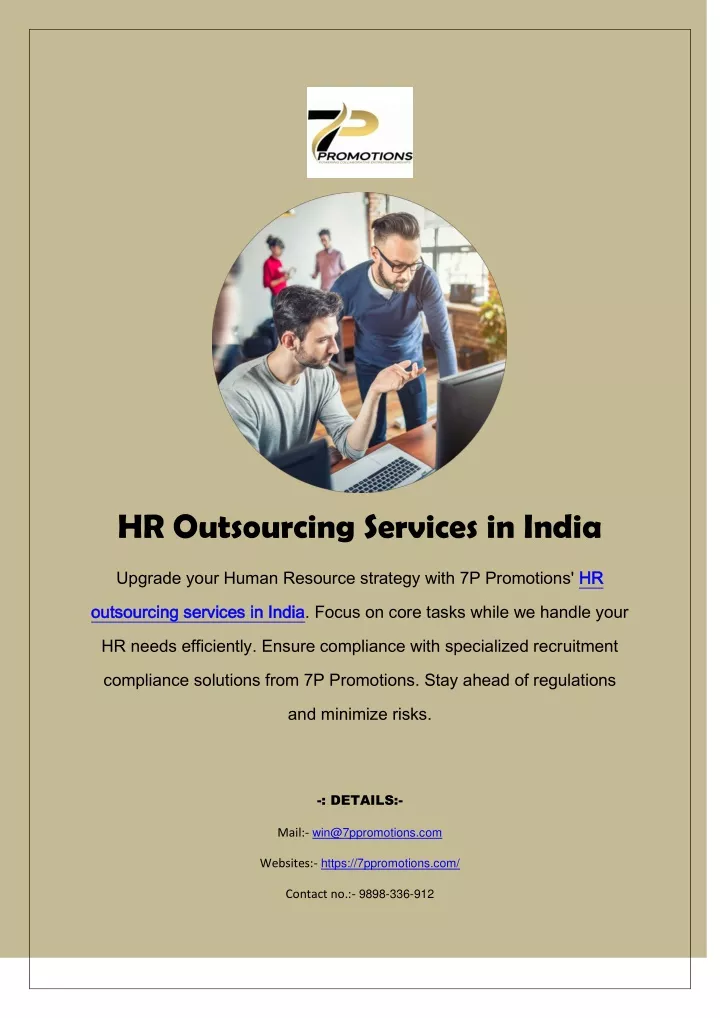 hr outsourcing services in india