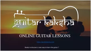 guitar kaksha ppt