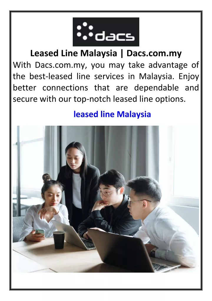 leased line malaysia dacs com my with dacs