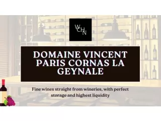 2020 Domaine Vincent Paris Cornas La Geynale - WineChain