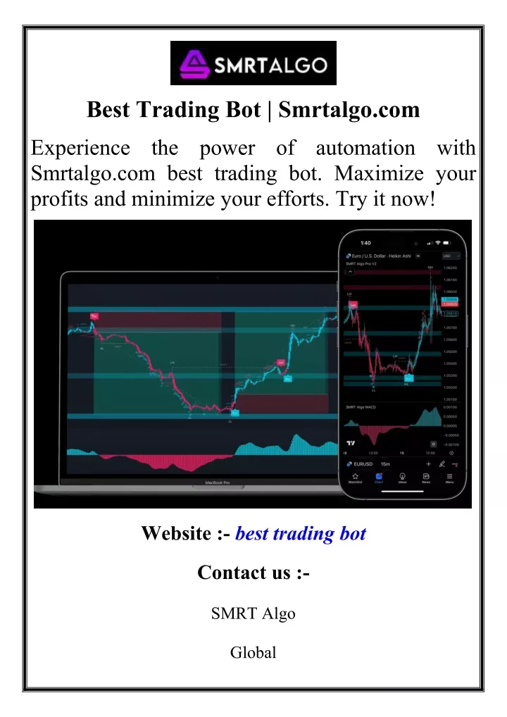 best trading bot smrtalgo com