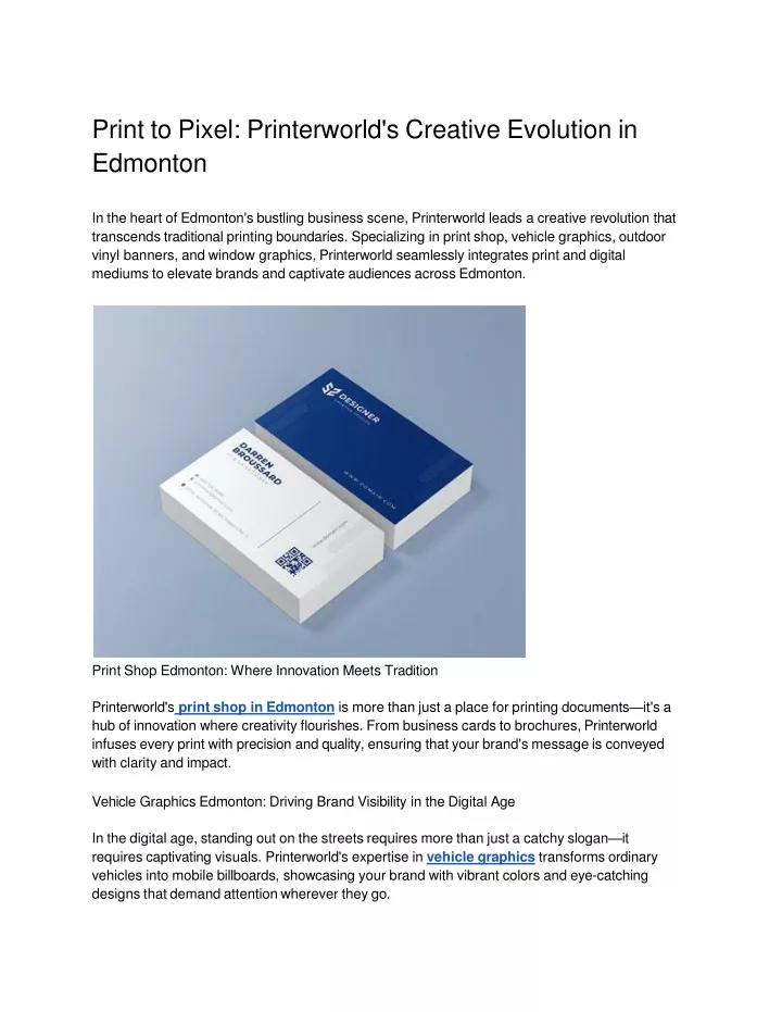 print to pixel printerworld s creative evolution