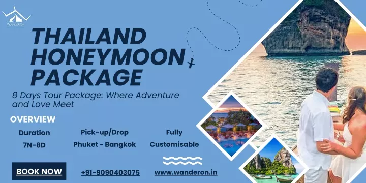 thailand honeymoon package 8 days tour package