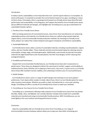 introduction in today s world sustainability