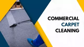 Choose The Top-Rated And Best Commercial Carpet Cleaning Services