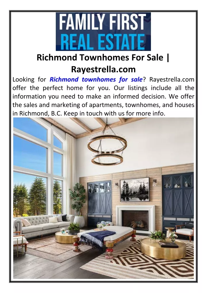 richmond townhomes for sale rayestrella