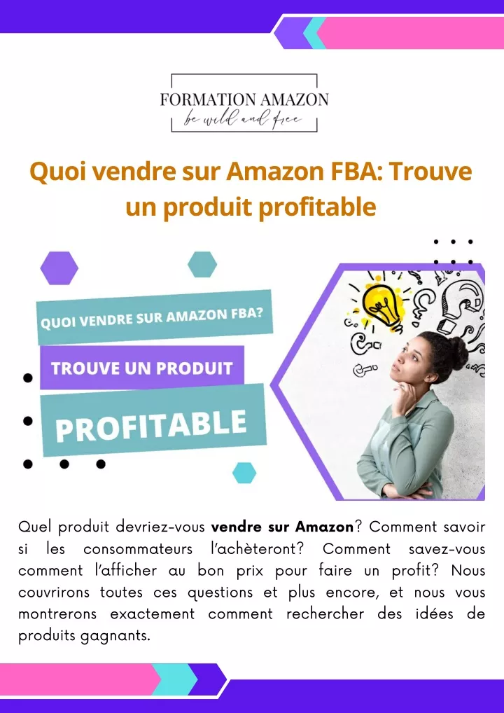 quoi vendre sur amazon fba trouve un produit