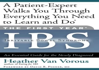 get [PDF] Download The First Year: IBS (Irritable Bowel Syndrome)