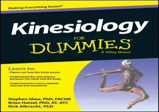 [PDF READ ONLINE]  Kinesiology For Dummies