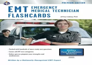 ✔ PDF_  EMT Flashcard  + Online (EMT Test Preparation)