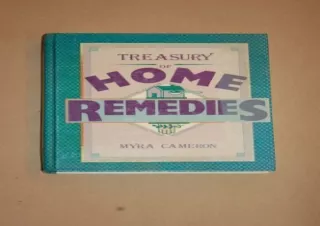 Read  [PDF]  Treasury of Home Remedies