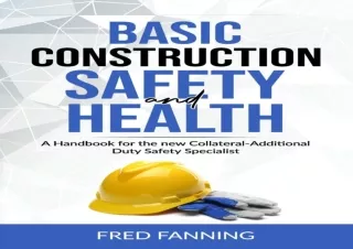 get [PDF] Download Basic Construction Safety and Health
