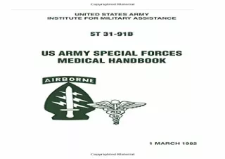 get [PDF] Download US Army Special Forces Medical Hand
