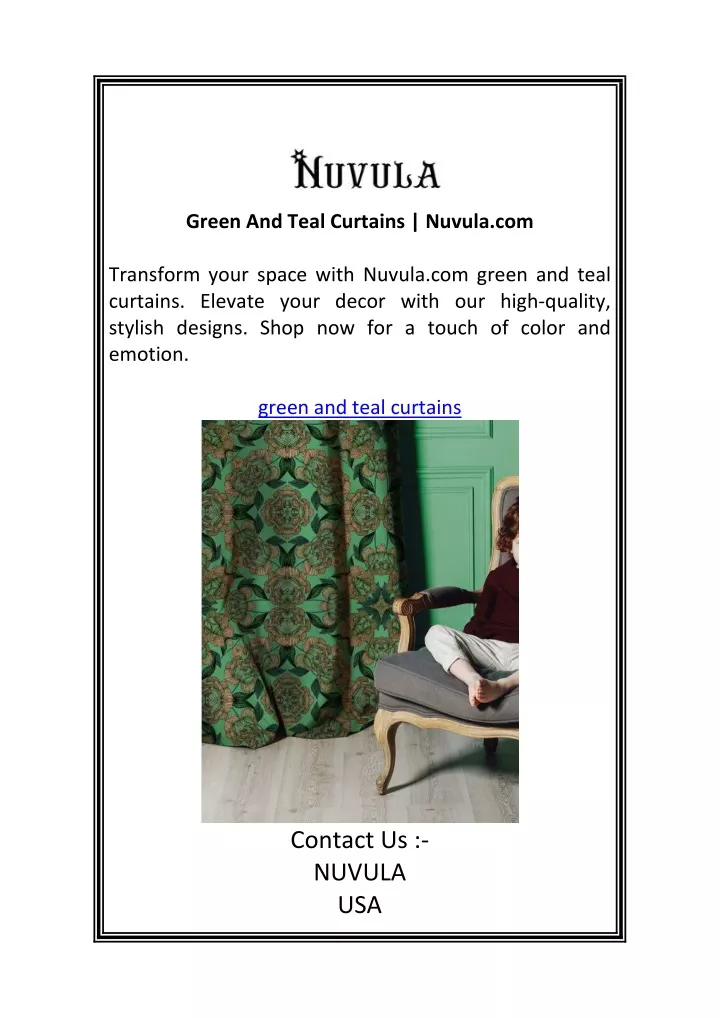 green and teal curtains nuvula com