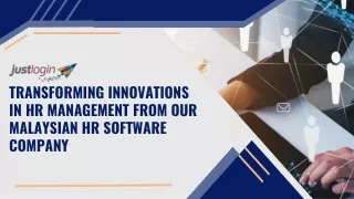 Workforce Management is Being Revolutionized in Malaysia by HR Tech Solutions